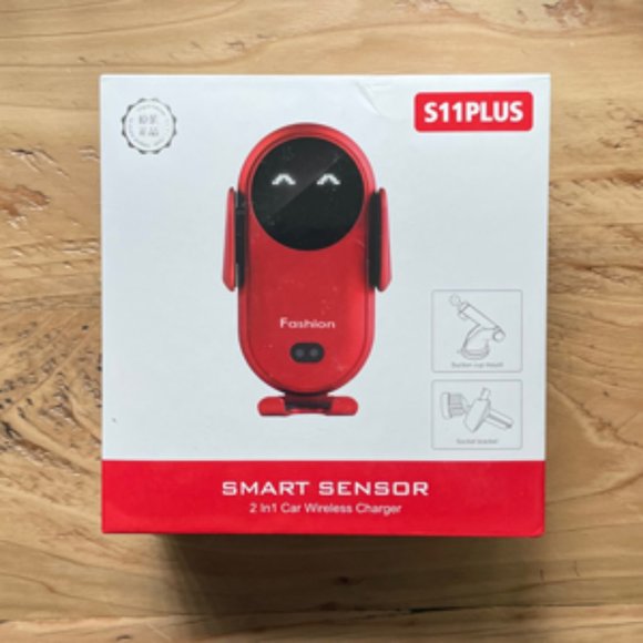 NEW Smart Car Wireless Charger Mobile Phone Holder With Automatic Sensor - Picture 2 of 7